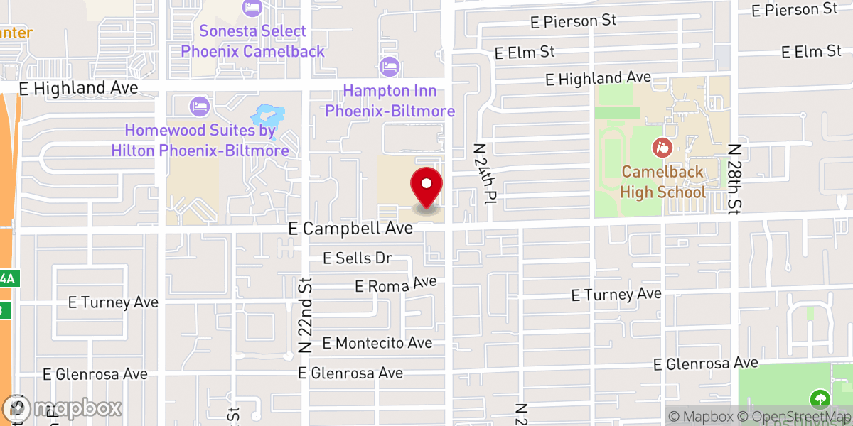 Map showing location of St. Thomas the Apostle Catholic Church