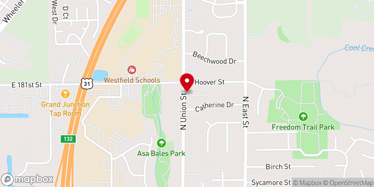Map showing location of Student Impact