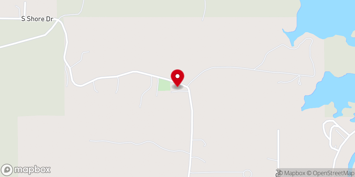 Map showing location of Mount Pleasant Baptist Church