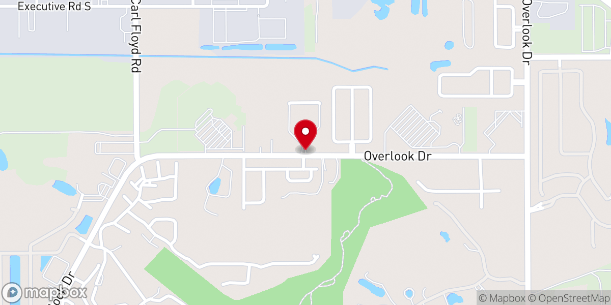 Map showing location of Christ Community Church