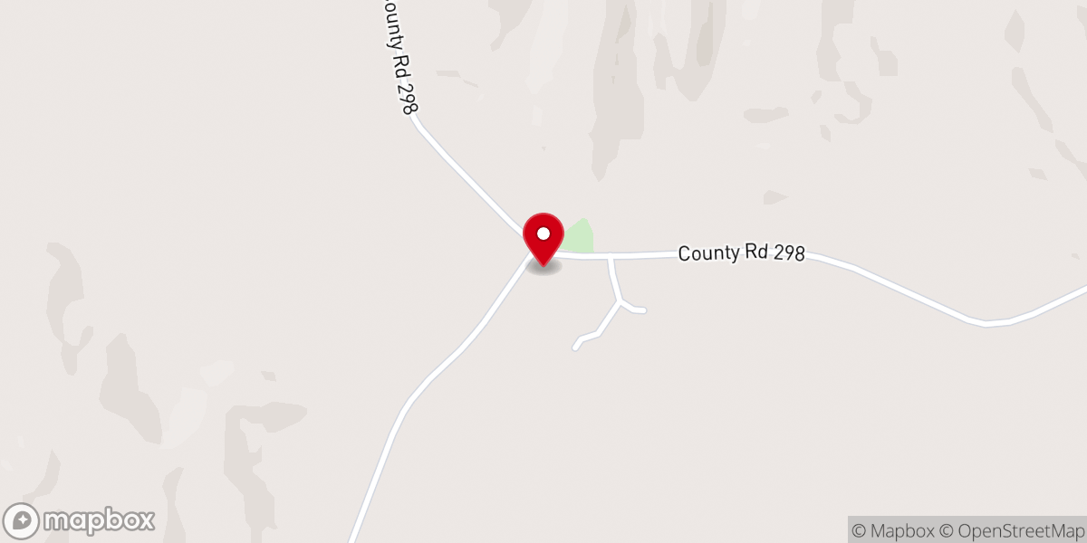 Map showing location of Grissom Chapel