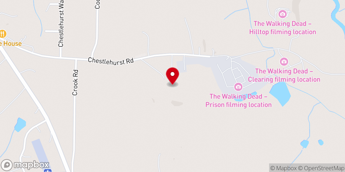 Map showing location of In Jesus Name Church Inc