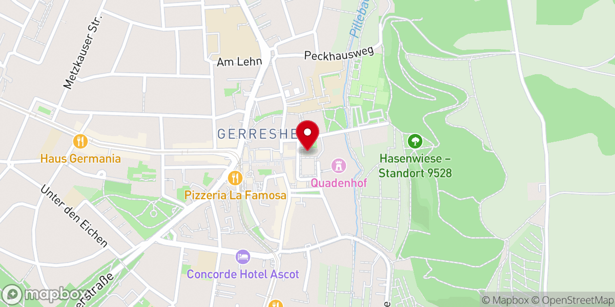 Map showing location of Basilika St. Margareta