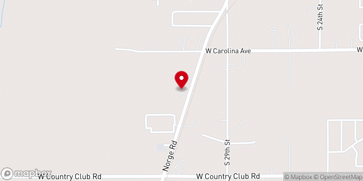 Map showing location of Gateway to Hope Church