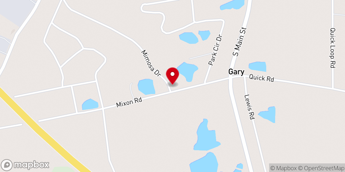 Map showing location of Smith Grove Church