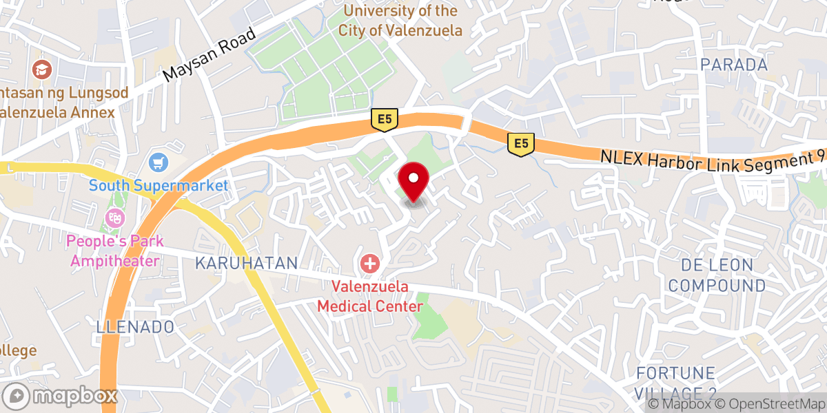Map showing location of Saved By Grace Christian Community Church