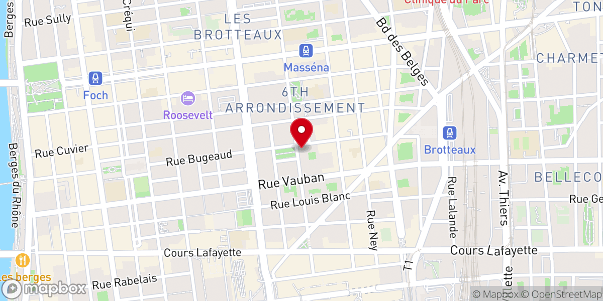 Map showing location of Paroisse du Saint-Nom-de-Jésus