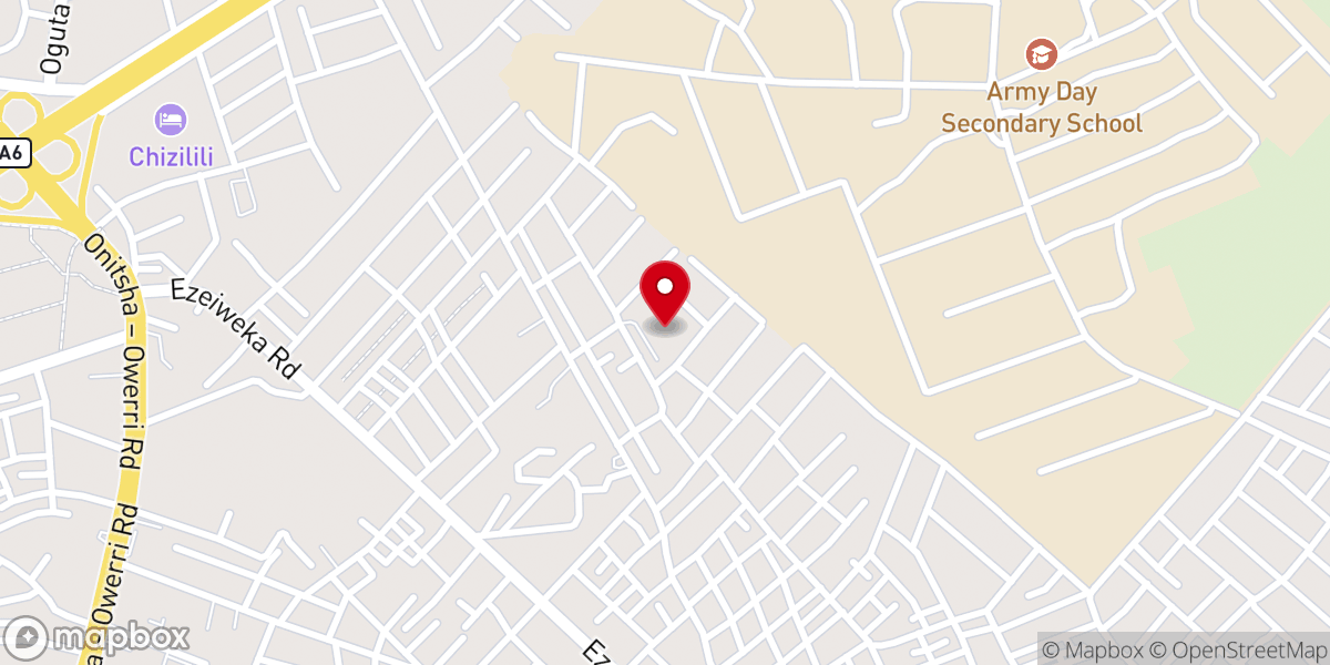 Map showing location of St James Anglican Church Parish, Awada