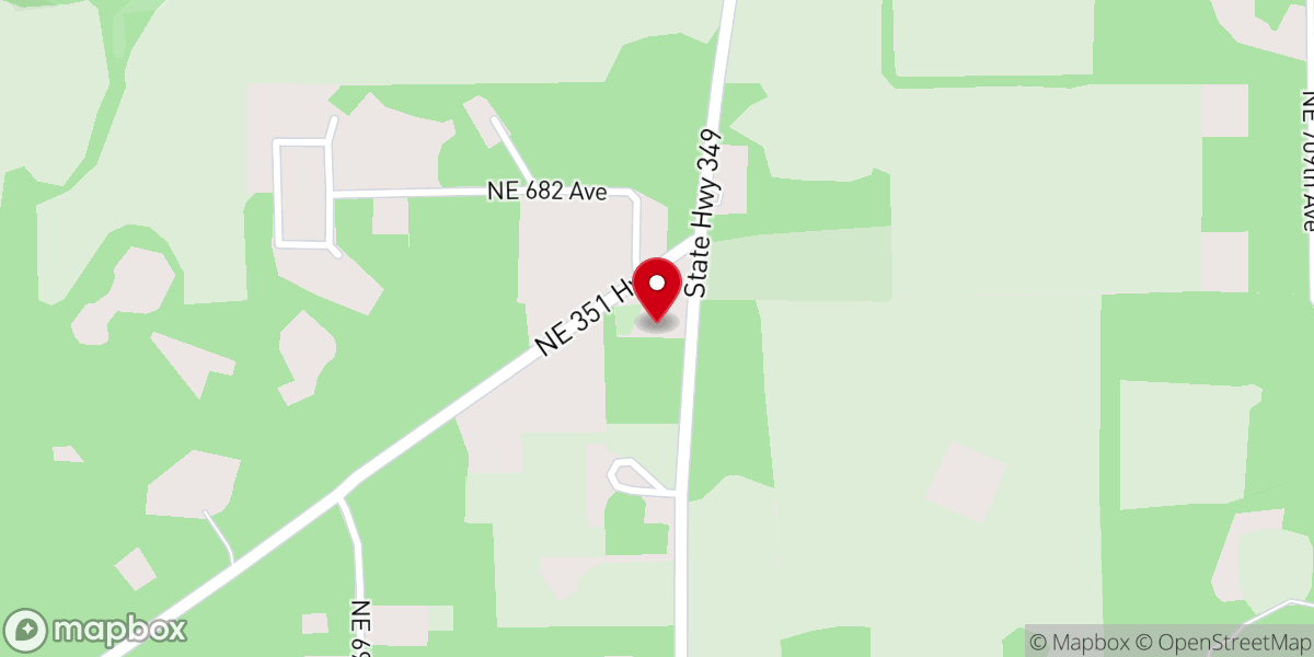Map showing location of Pentacostal Praise and Worship