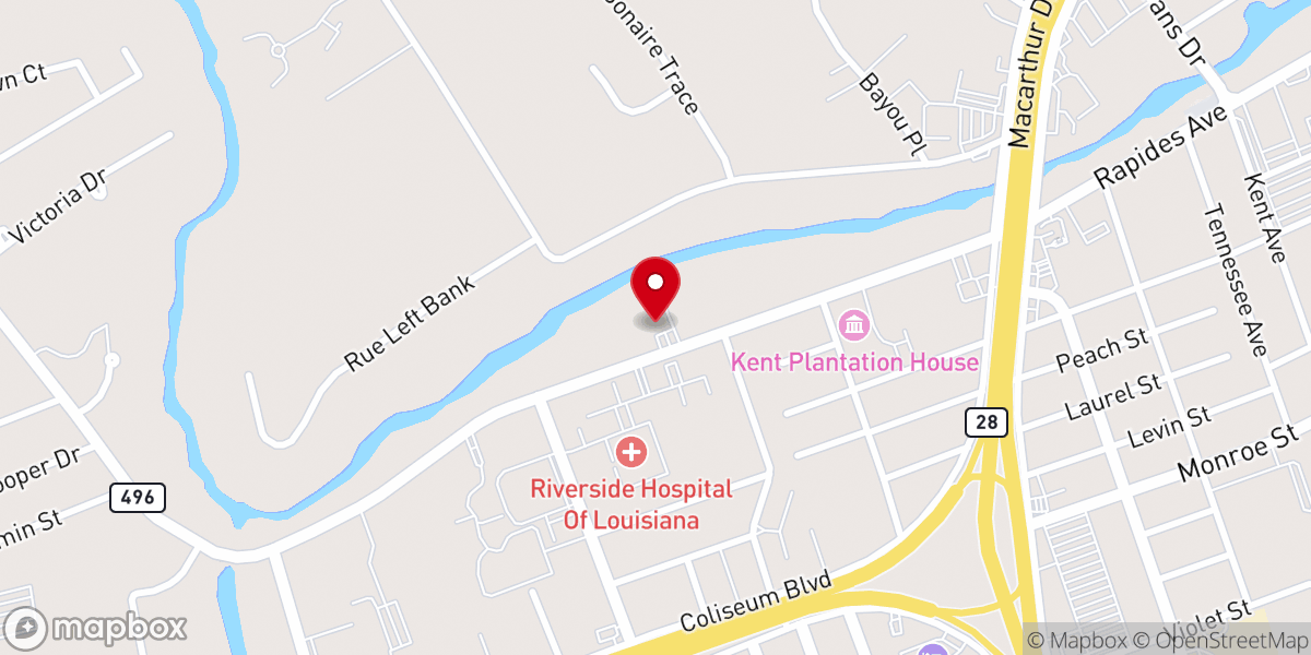 Map showing location of Connect Church Assemblies of God