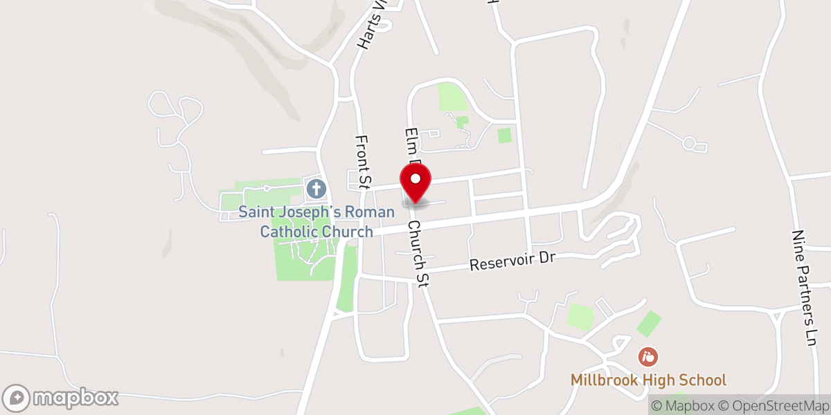 Map showing location of Cafe Les Baux