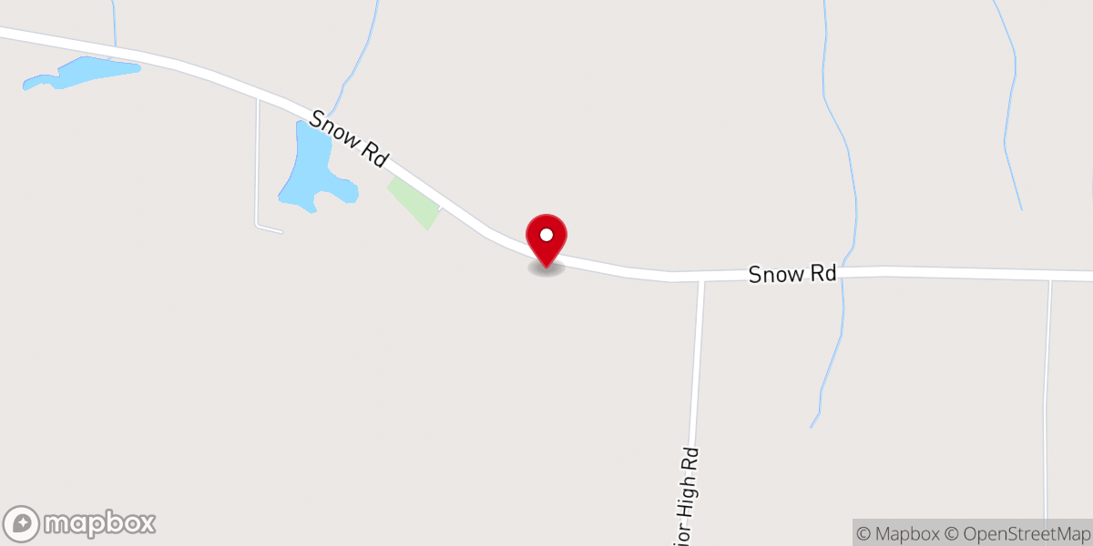 Map showing location of Lynwood Baptist Church