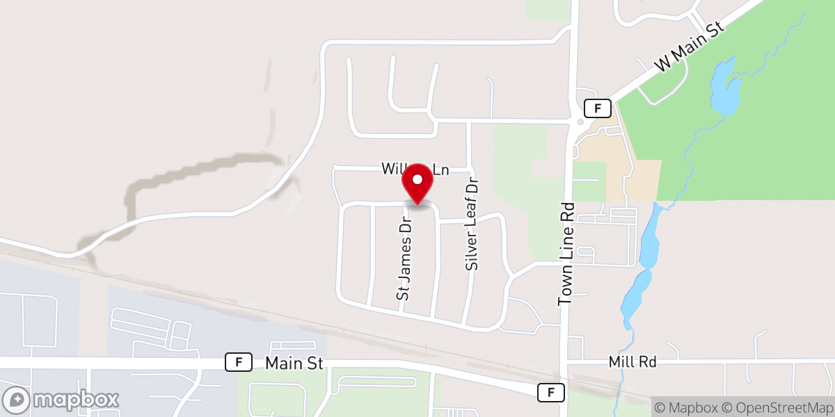 Map showing location of Lutheran Girl Pioneers