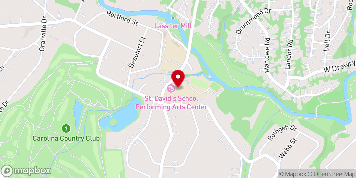 Map showing location of The Parish Church of All Souls