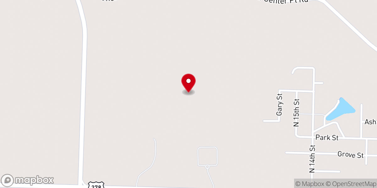 Map showing location of Little River Baptist Association