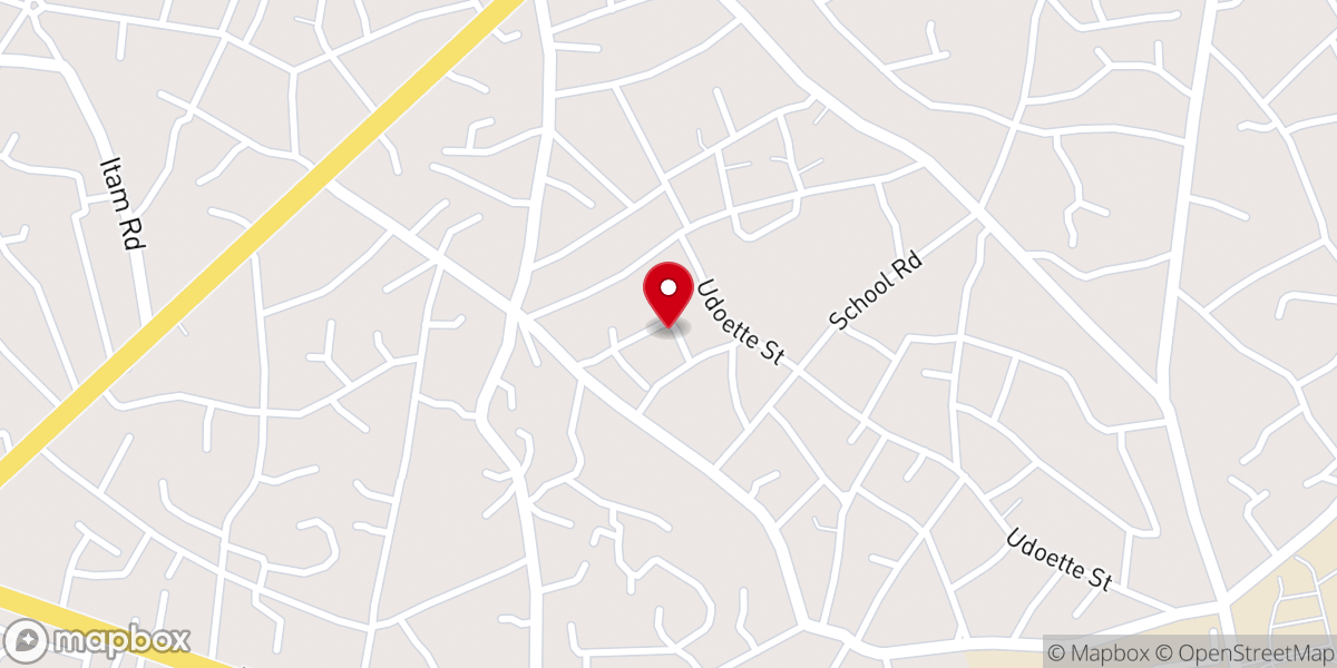 Map showing location of Anglican Corpers Fellowship Of Nigeria