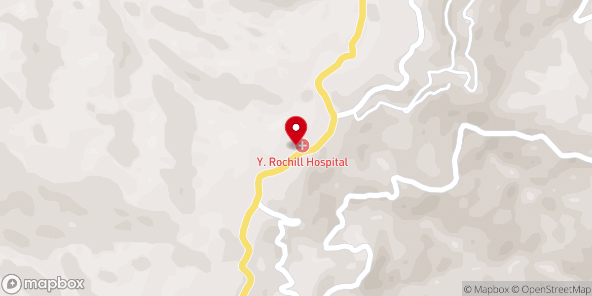 Map showing location of Pentecostal Church Zunheboto