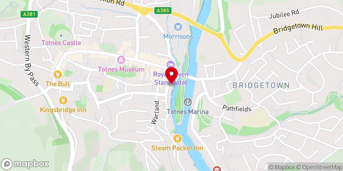 Map showing location of The Chapel