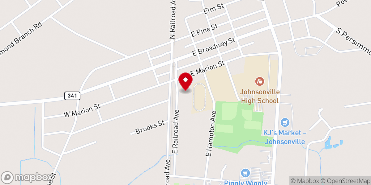Map showing location of Crossover Community Church - Food Distribution Center