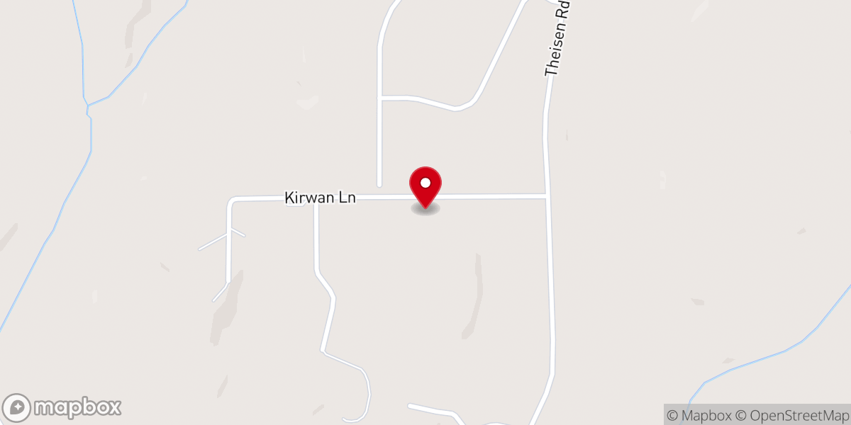 Map showing location of Pastor Fred's Place