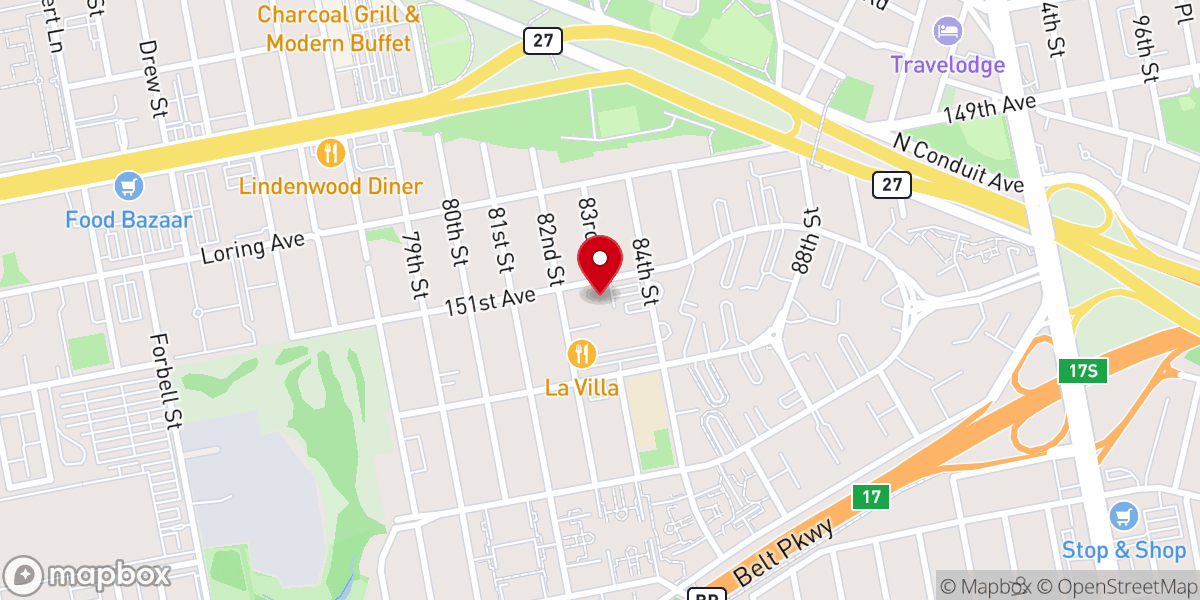 Map showing location of The Woman's Health Pavilion
