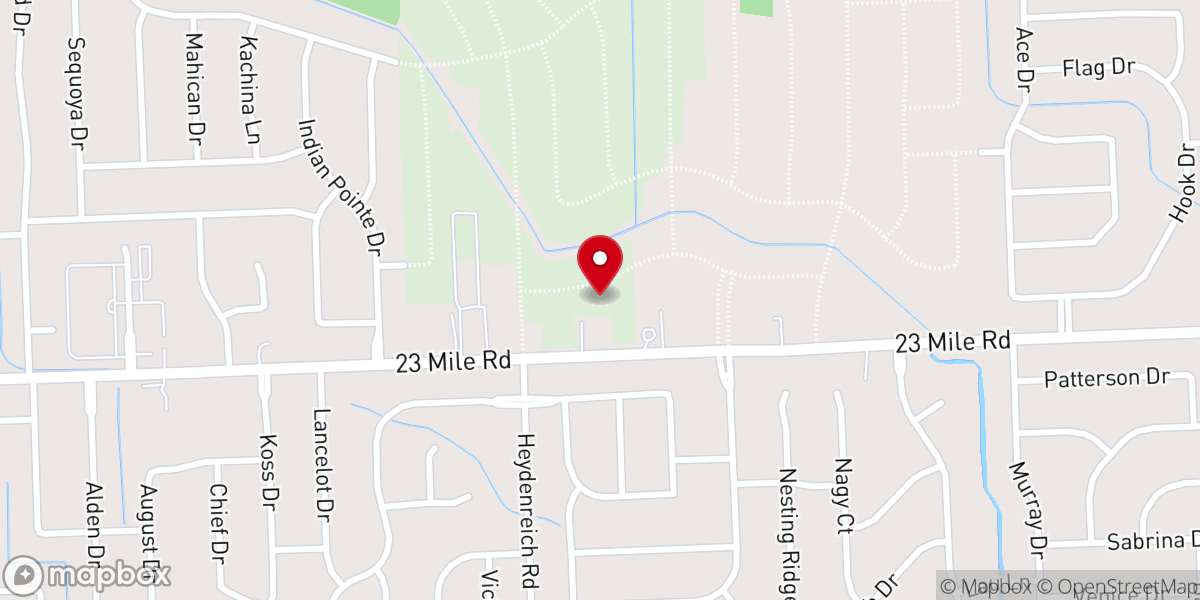 Map showing location of Lutheran Heritage Foundation