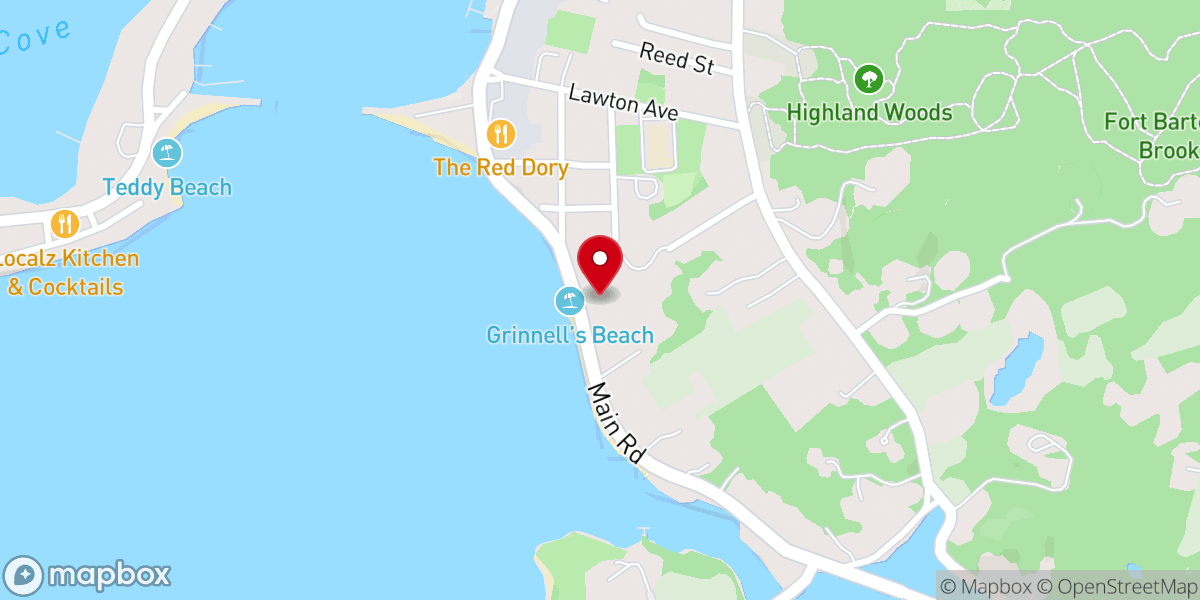 Map showing location of Holy Trinity Episcopal Church