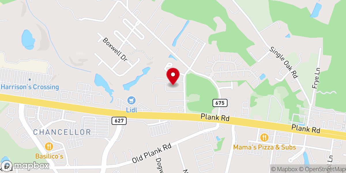 Map showing location of Encounter Church of God
