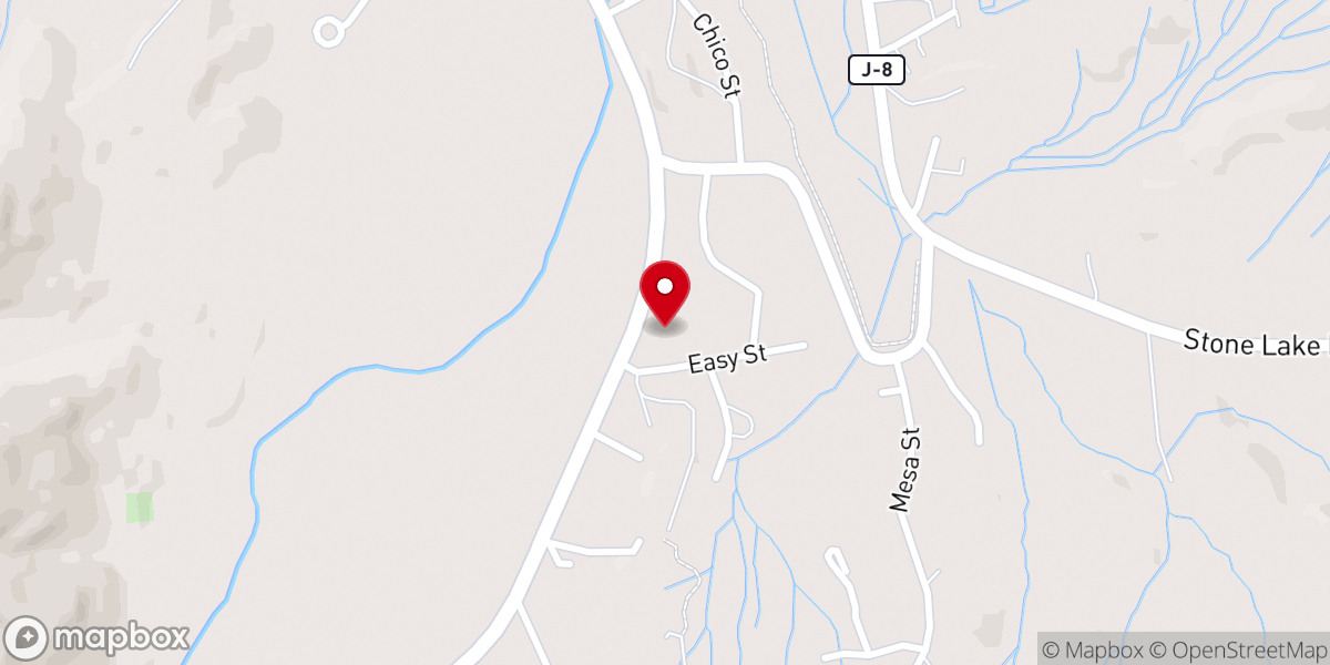 Map showing location of Dulce Assembly of God Church. His house ?