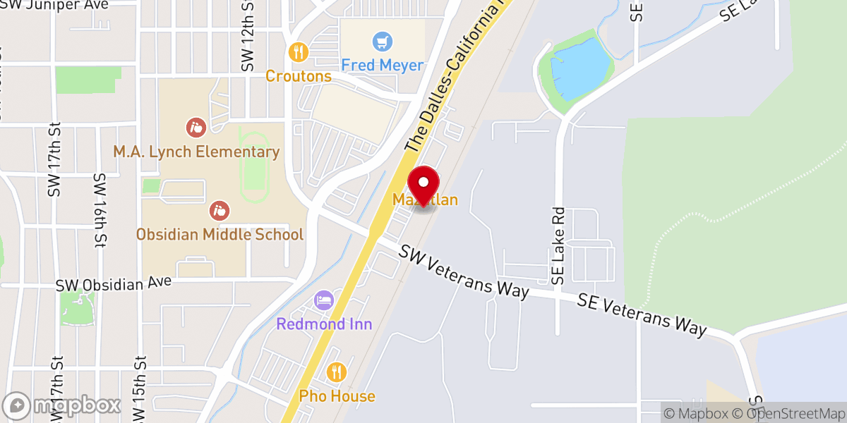 Map showing location of Shepherd's House Ministries Redmond Center