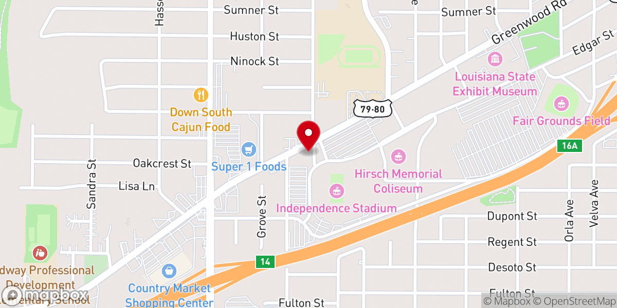 Map showing location of Philadelphia Seventh Day Adventist Church