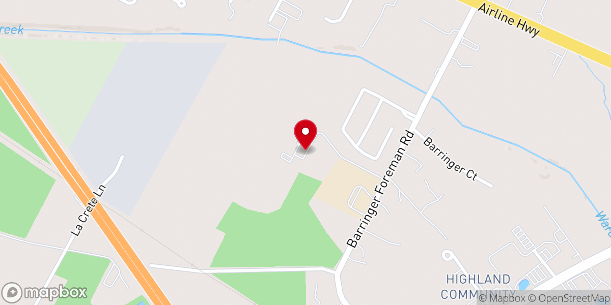 Map showing location of Grace Life Fellowship