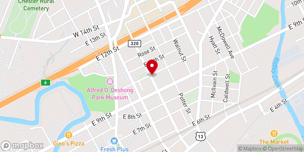 Map showing location of Iglesia Adventista Del 7mo Dia Obed Edom