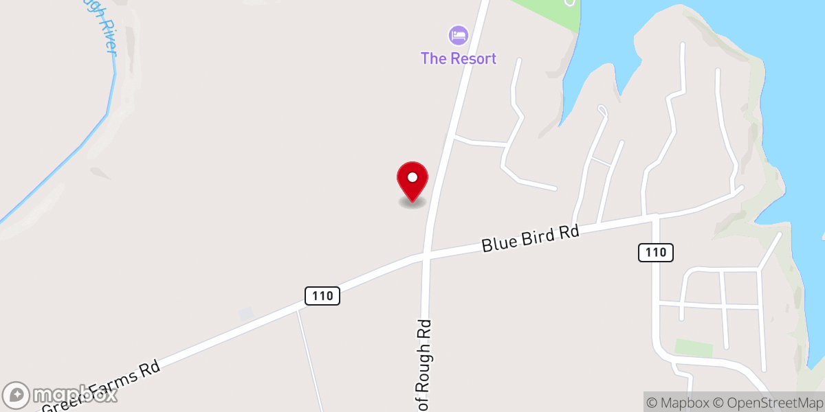 Map showing location of Lone Star Church of Christ