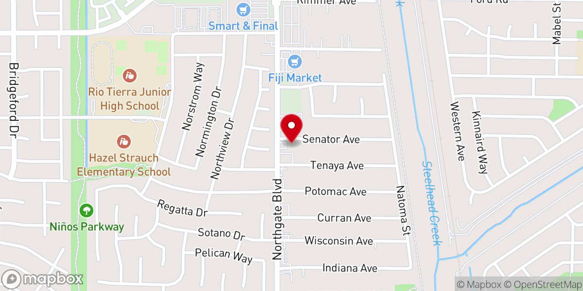 Map showing location of Abundant Life Church of God in Christ