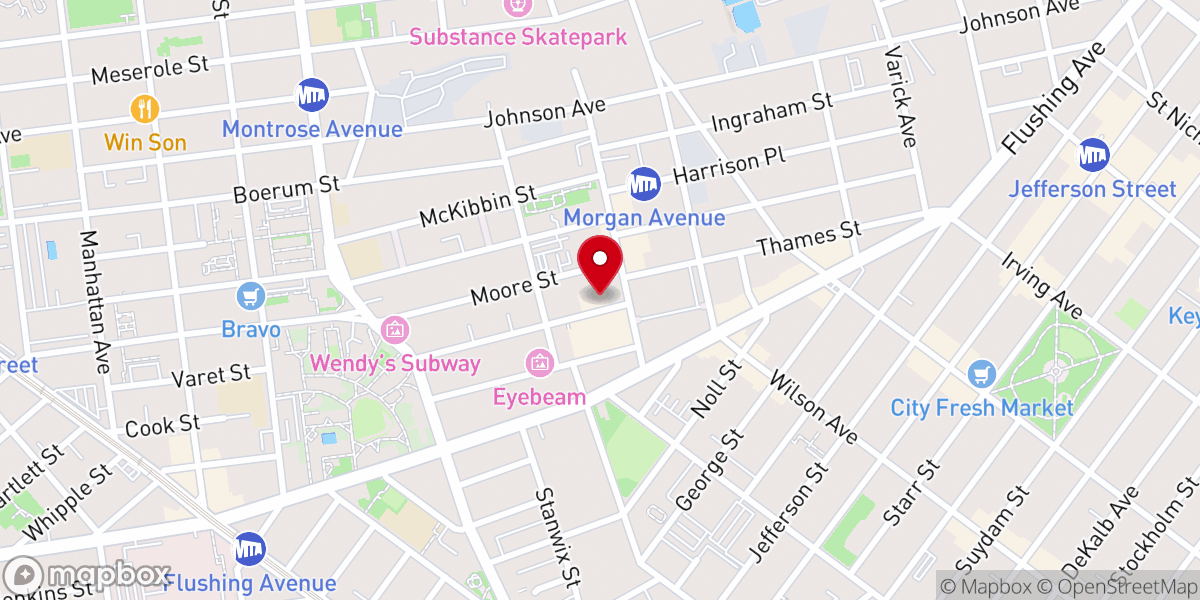 Map showing location of Chosen Sanctuary