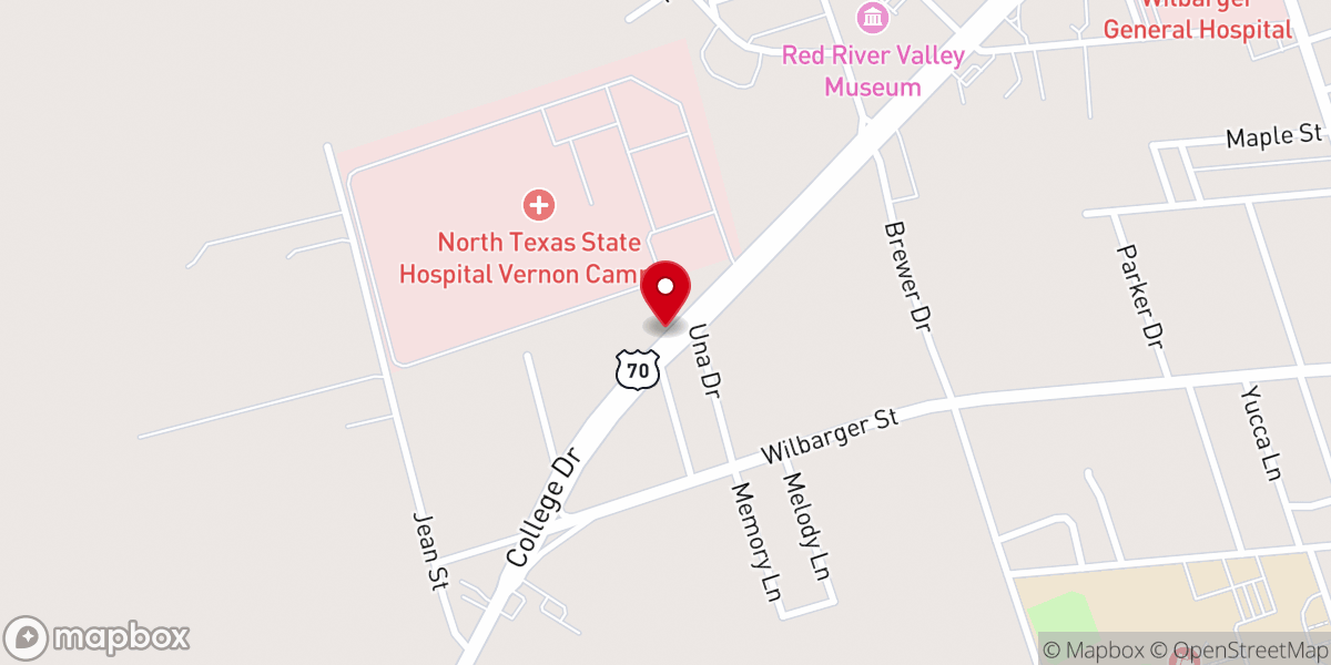 Map showing location of Redeeming Grace