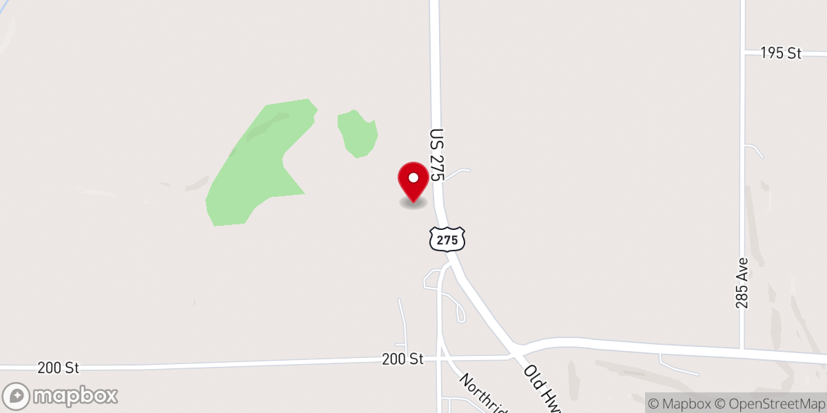 Map showing location of United Faith Church