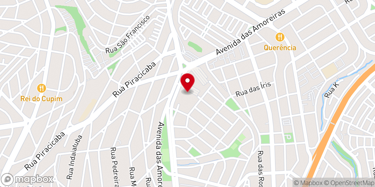 Map showing location of Igreja Evangelica Pedra Viva