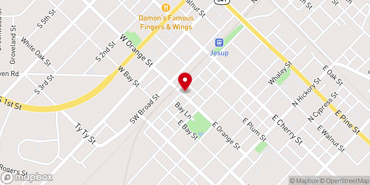 Map showing location of New Breed Ministry.