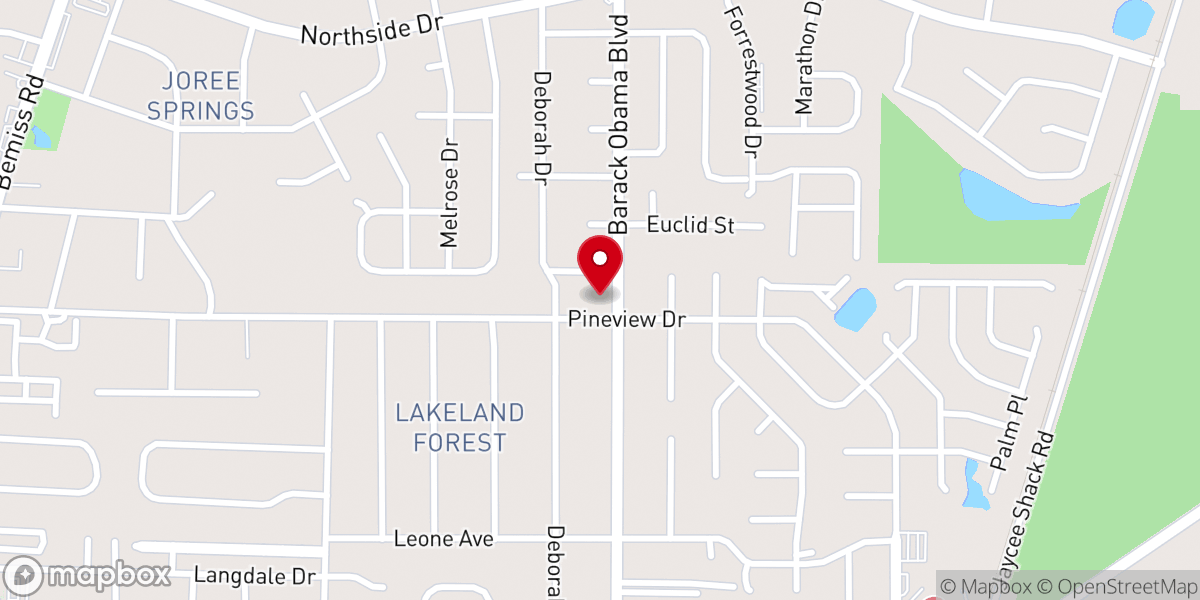 Map showing location of City of Resilience Church