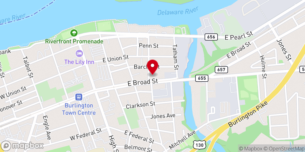 Map showing location of Bible Way Apostolic Missions