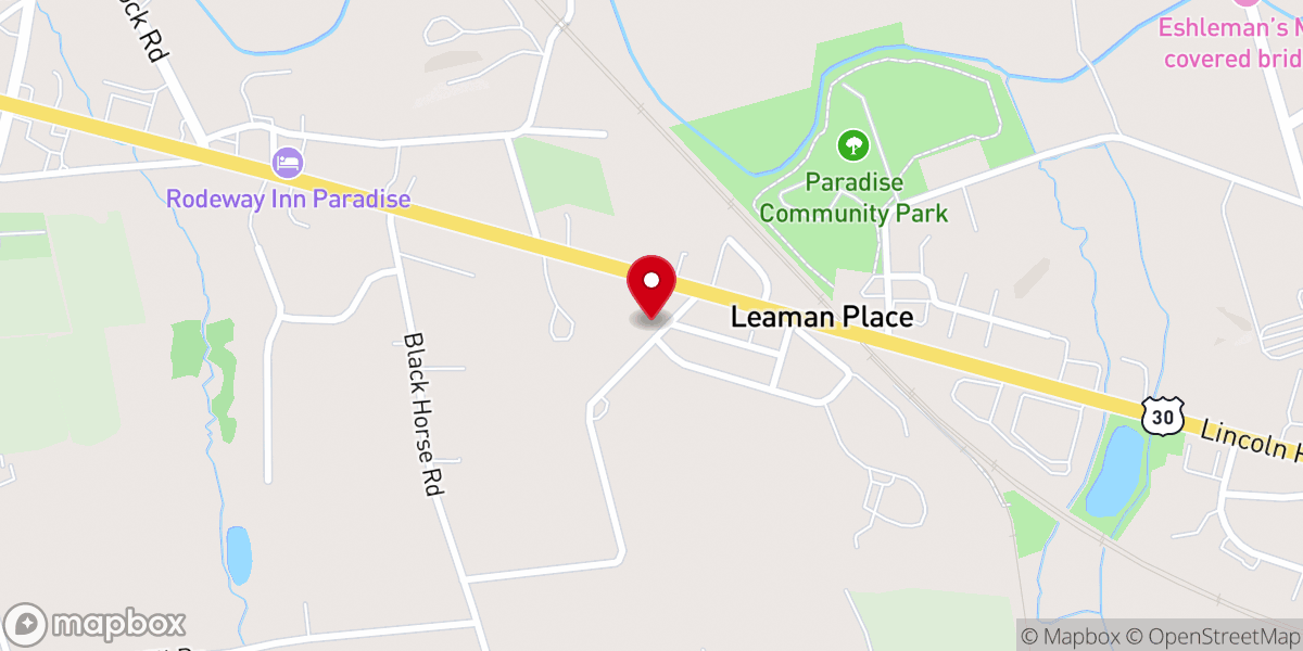 Map showing location of Christ's Home