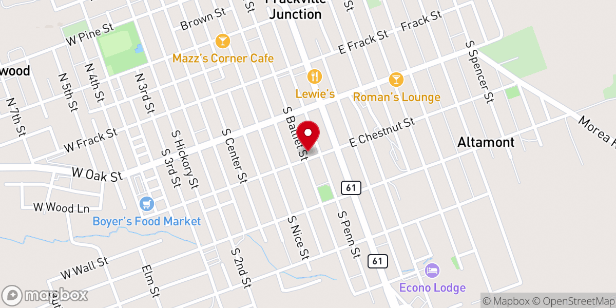 Map showing location of (Living Waters) Church of God