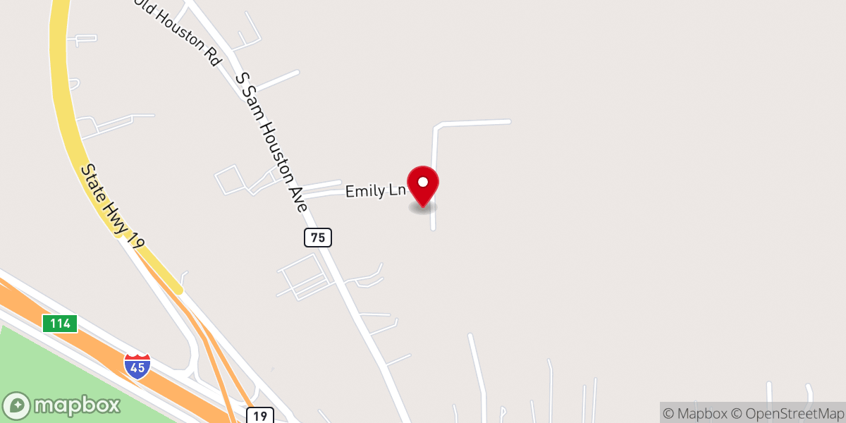 Map showing location of Thoreau Woods Unitarian Universalist Church