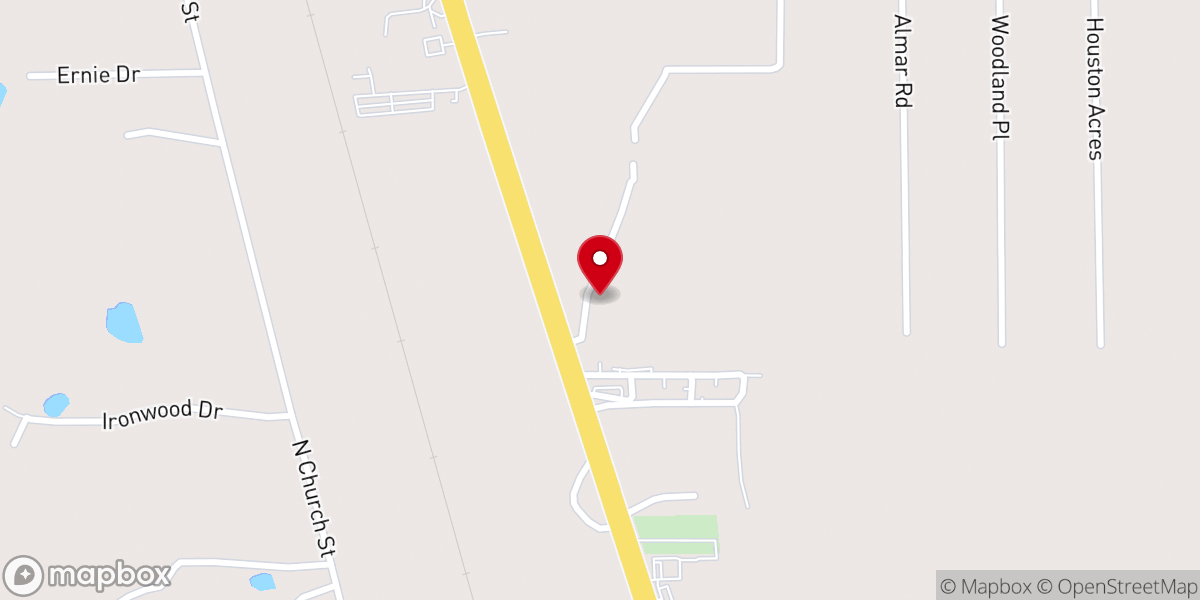 Map showing location of Steen’s Creek Presbyterian Church (PCA)