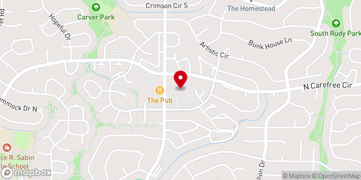 Map showing location of Holy Apostles Catholic Church