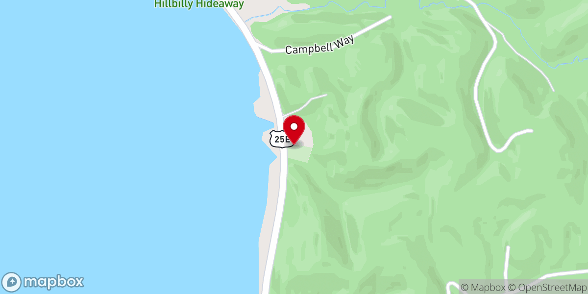 Map showing location of Union Church