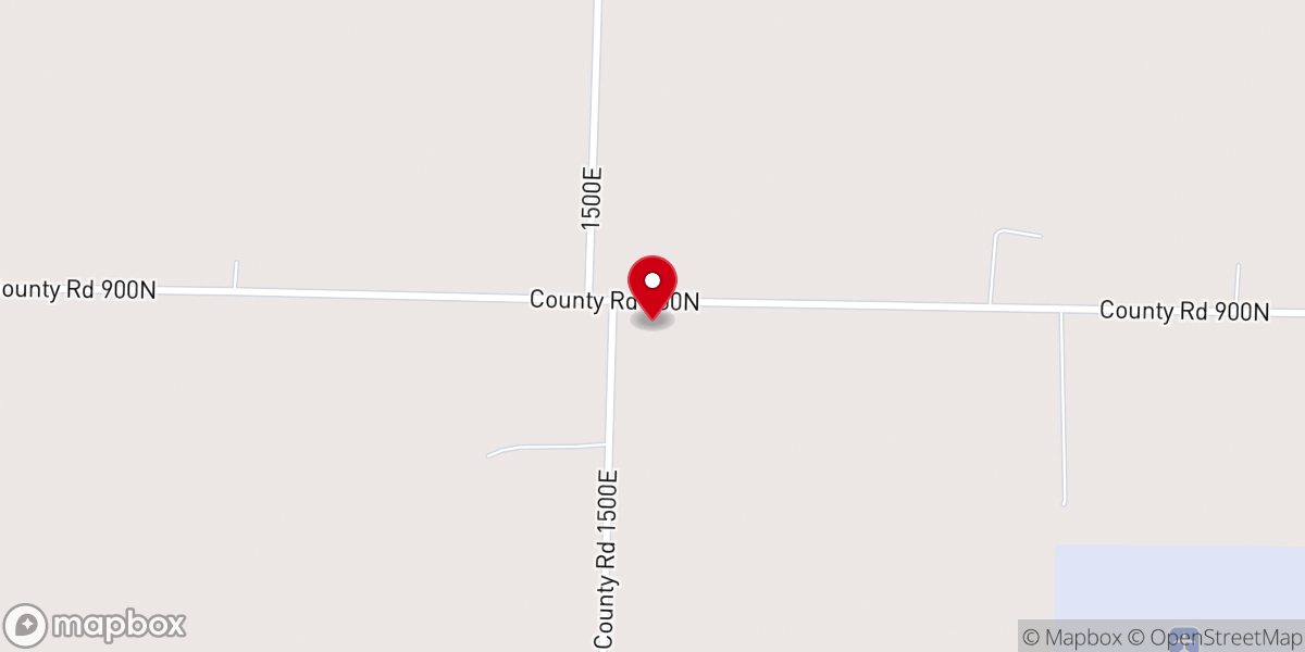 Map showing location of Bethel Church