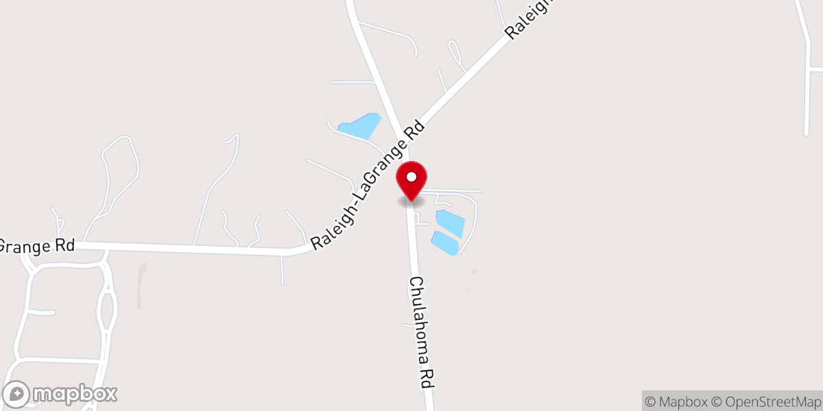 Map showing location of Cornerstone COGIC